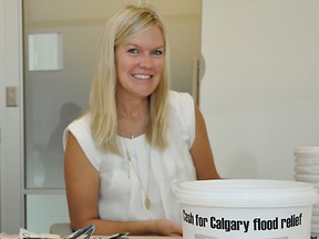 Megan Adams, Communications Specialist, Bruce Power, helped organize the site-wide fundraiser for the Red Cross and its flood relief efforts in Alberta. Bruce Power employees raised $16,000 and the company more than matched to bring the total to $40,000.