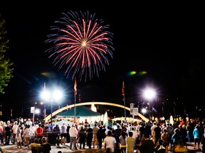 Canada Day fireworks