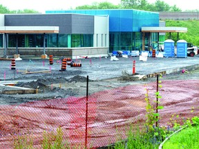 The new Community and Primary Health Care building on Parkedale Avenue will be operational by mid-August (THOMAS LEE/The Recorder and Times).