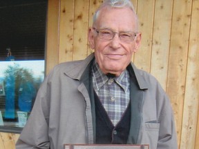 Garnet Grove was named the Gladstone citizen of the year.