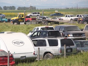 KEVIN RUSHWORTH HIGH RIVER TIMES/QMI AGENCY. Residents who lost their cars in the disastrous flooding can retrieve those vehicles starting Monday, July 1.