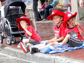 Chatham-Kent residents line King Street in downtown Chatham to watch the annual Canada Day parade. (File photo)