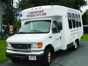 The Wheels of Care van is seven-years-old and should be replaced, the organization says. It is $20,000 short of its fundraising goal.         Wayne Lowrie - Gananoque Reporter