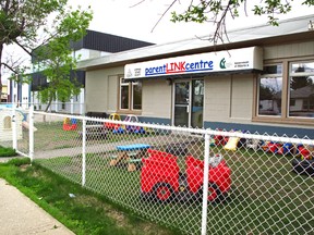 Staff and users of the Parent Link Centre (10807-101 Street) are concerned that traffic along 101 Street poses a threat to children and parents crossing the road to use the facility. If all goes well, the City of Grande Prairie could build a stop sign, crosswalk or indicator light near the centre to slow down drivers and improve pedestrian safety. (Elizabeth McSheffrey/Daily Herald-Tribune)