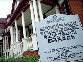 A proposal has been received to amend zoning to allow a new law firm at 6 Court Terrace. THOMAS LEE The Recorder and Times