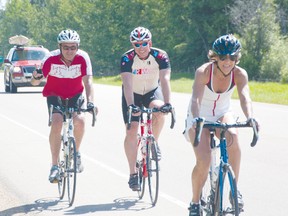 More than 70 bike riders came out June 29 for the ninth annual Pigeon Lake Pedal.