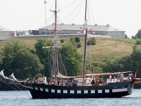 The Fair Jeanne and a number of other ships will make their way to Kingston on Sunday.