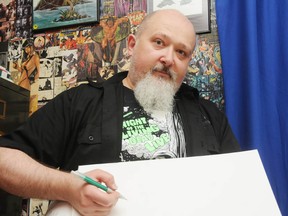 Sudbury artist Rob Sacchetto, will be teaching children how to draw, the five-week course is  for children  ages 8 to 12.

GINO DONATO/THE SUDBURY STAR