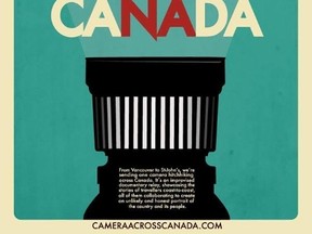 The documentary Camera Across Canada aspires to hitchhike through 10 cities from Vancouver to St. John, N.B., passing camera equipment from one group to another in a quest to tell a variety of stories of Canada and Canadians.