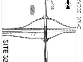 A graphic depicting what Highway 16 will look like once completed. Graphic Supplied