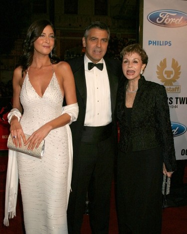 Lisa Snowdon (left, pictured with and George Clooney's mother). (Nikki Nelson/WENN.COM)