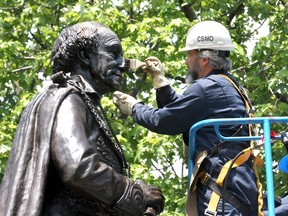 Sir John A Macdonald statue