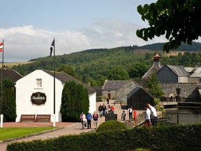 Glenfiddich Distillery in the scenic Scottish Highlands, where single malt Scotch whisky and arts are cultivated. (Handout)