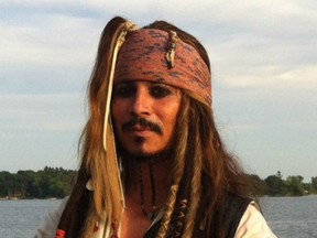 Ronnie Rodriguez as Capt. Jack Sparrow.