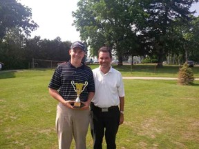 Zac Moore won the Hamilton Halton Junior Tour at Hidden Lake event, shooting an even-par 71 to win by two shots. His father Jeff won the same event 30 years earlier.