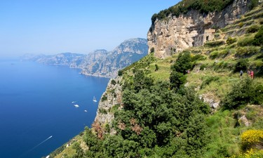 The Path of the Gods hike showcases some stunning views of Italy's Amalfi Coast. Pamela Roth/QMI Agency
