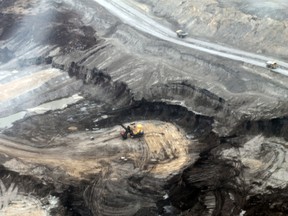 An aerial view of Fort McMurray's oilsands. (Erika Beauchesne/QMI Agency)