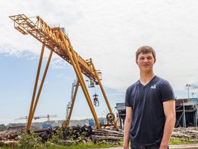 Patrick Pickard, 20, was one of the winners of the Green Dream internship and will spend his summer working for the Millar Western pulp factory in Whitecourt, Alta. Pickard just finished his second year of chemical engineering at University of Alberta and is a resident of Whitecourt but did not realise that he could work in the forestry industry as a chemical engineer. 
Christopher King | Whitecourt Star