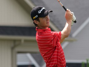 Napanee's Josh Whalen was among three Kingston-area golfers to make the cut following the second round of the Ontario men's amateur golf championship in Collingwood on Wednesday. (Whig-Standard file photo)