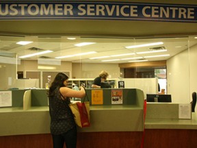 Customer Service Centre at City Hall