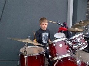11-year-old Darius "The Drummer'' Parsons’  Drumming For a Cure Tour for cancer will entertain at the Cornwall Minor Lacrosse Association's 13th annual tournament this weekend. 
Submitted photo