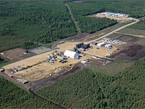 Laricinia Energy’s Saleski pilot project, located south of Fort McMurray. SUPPLIED PHOTO