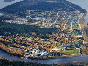 Moose Factory aerial