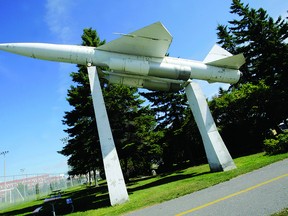 This Bomarc missile was removed from Veterans Park in 2009. (NUGGET FILE PHOTO)