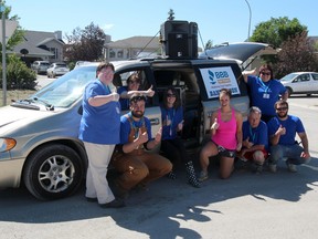 KASSIDY CHRISTENSEN HIGH RIVER TIMES/QMI AGENCY The Better Business Bureau rolled into High River Thursday to inform residents on how to look out for possible scammers.