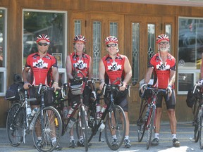 Cyclists raise awareness of ALS