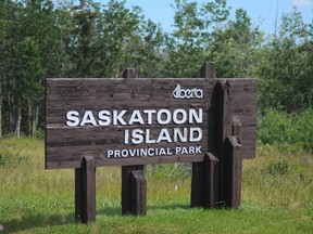 Saskatoon Island Provincial Park is just 20 kilometres west of Grande Prairie.
