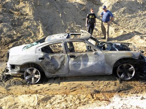 Stolen torched car