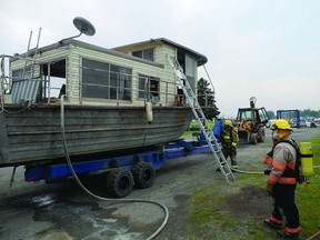 boat fire