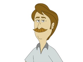 Jeff Foxworthy's animated character in the new animated series "Bounty Hunters" (Handout)