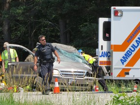 Accident south of Wiarton