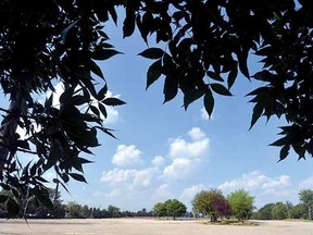 The view looking north at the former Stratford fairgrounds Tuesday. SCOTT WISHART / The Beacon Herald