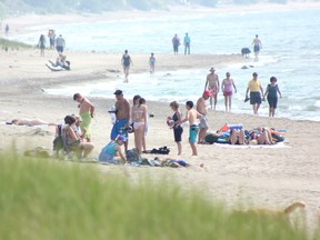 Residents and visitors alike will be feeling the heat during the current heat wave in Kincardine. (TROY PATTERSON/KINCARDINE NEWS)