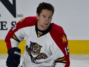 Florida Panthers forward and former Fort McMurray Oil Baron Scottie Upshall will be in Fort McMurray Aug. 17 to coach the Oil Barons in an exhibition game against the Notre Dame Hounds of the SJHL.  MARTIN CHEVALIER/QMI AGENCY