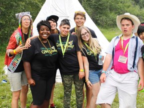 LGTB youth aged 14-24  took over Camp Jubilee  from July 11-15 for southern Alberta’s first ever Camp fYrefly. The camp allows youth to safely explore and express themselves through a variety of activities.