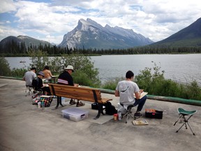 Art in the Parks will be happening on Sunday, July 21, and August 1, 25, and 19 from 1-3 p.m. at the second Vermilion Lake. With a maximum of 12 students, participants of a minimum of 13 years old can register at the Banff Visitor Centre at least one day prior, with youth under 16 years old being accompanied by an adult during the course. SUPPLIED PHOTO/CRAG & CANYON/QMI AGENCY
