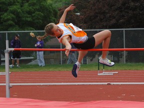 High jumper Gabrielle Marton is heading to the Athletics Ontario junior-senior championships on the weekend in Toronto. (Expositor file photo)