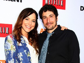 Jenny Mollen and Jason Biggs. (WENN.COM)