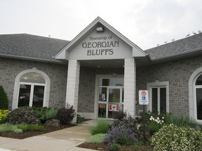 Georgian Bluffs township office in Springmount