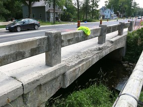 The Shallow Lake bridge is being replaced, causing traffic issues for some residents who live near the bridge and need to access their driveways.