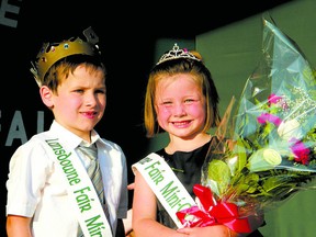 The Lansdowne Fair's popular Mini King and Queen crowning event will once again take place on Friday, the opening day of the 149th edition of the event (Recorder and Times file photo).