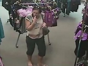 Shoplifting suspect Sarnia