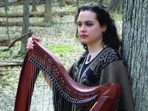 Karen Smith will be performing on the Celtic Harp during the Fantasy in the Forest Art show July 20-21 in Perth Road Village.