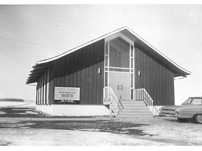 Peace Christian Reformed Chapel opened in 1963 (SOUTH PEACE REGIONAL ARCHIVES)