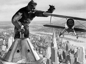 The original King Kong hit theatres in 1933.