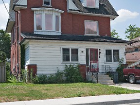 Ontario Municipal Board appeal was dismissed when the owner of this property at 29 Victoria St. in Brantford failed to attend the hearing. (Brian Thompson, The Expositor)